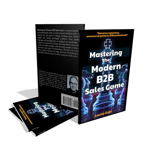 Mastering The Modern B2B Sales Game — book cover
